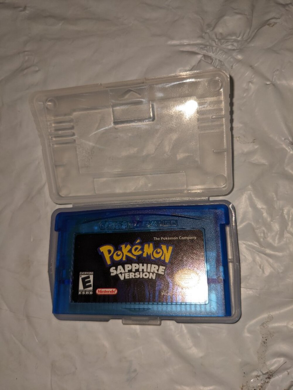 Pokemon Sapphire Version Advance Game Boy Gameboy Advance Nintendo GBA Cartridge